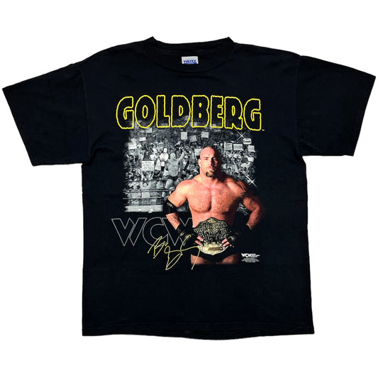 1998 WCW GOLDBERG Tultex Tee - L
