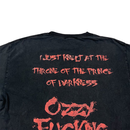 2007 OZZY OSBOURNE Prince of Darkness promo tee / L
