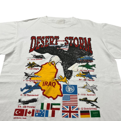 1991 Operation DESERT STORM single stitch Promo tee / L-XL