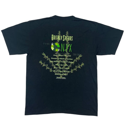 2004 BRITNEY SPEARS Onyx EU Tour Promo tee / L