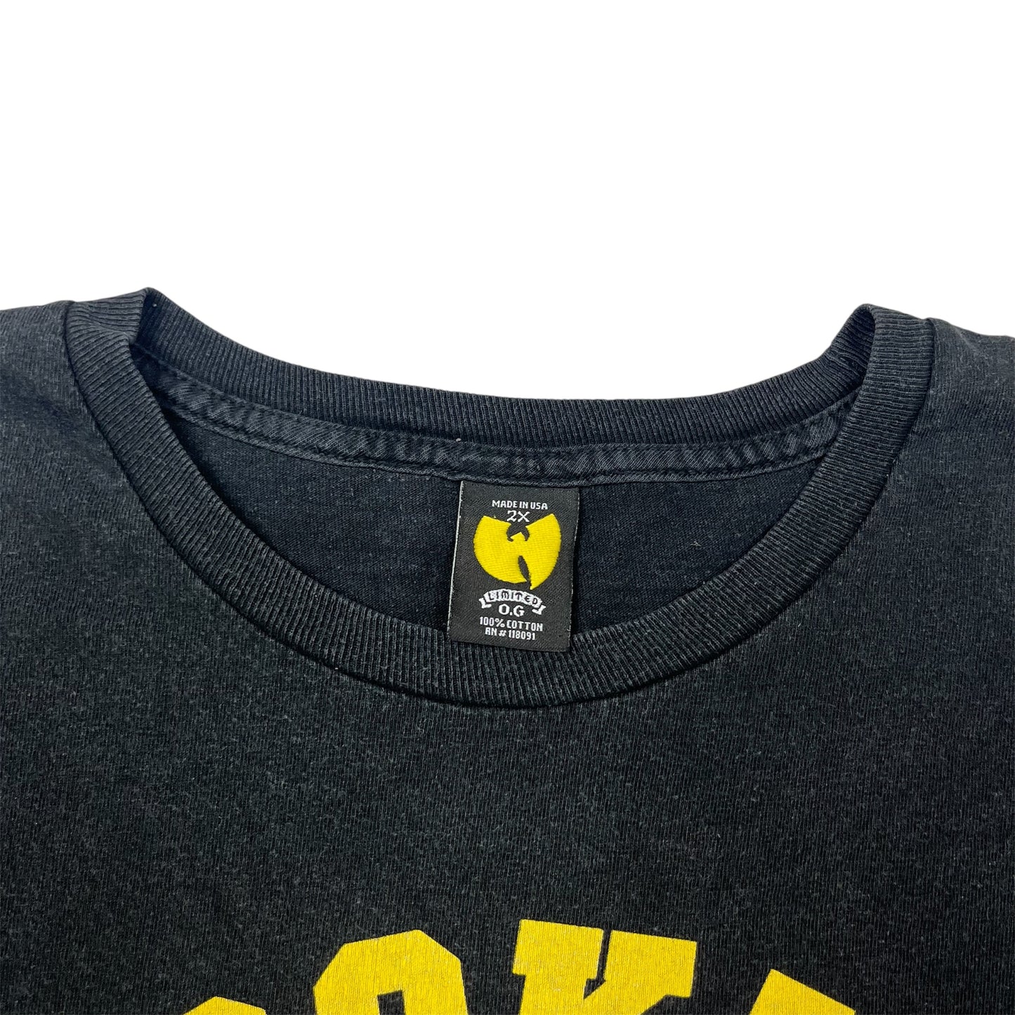 Y2K WU-TANG CLAN Brooklyn Zoo tee / XXL