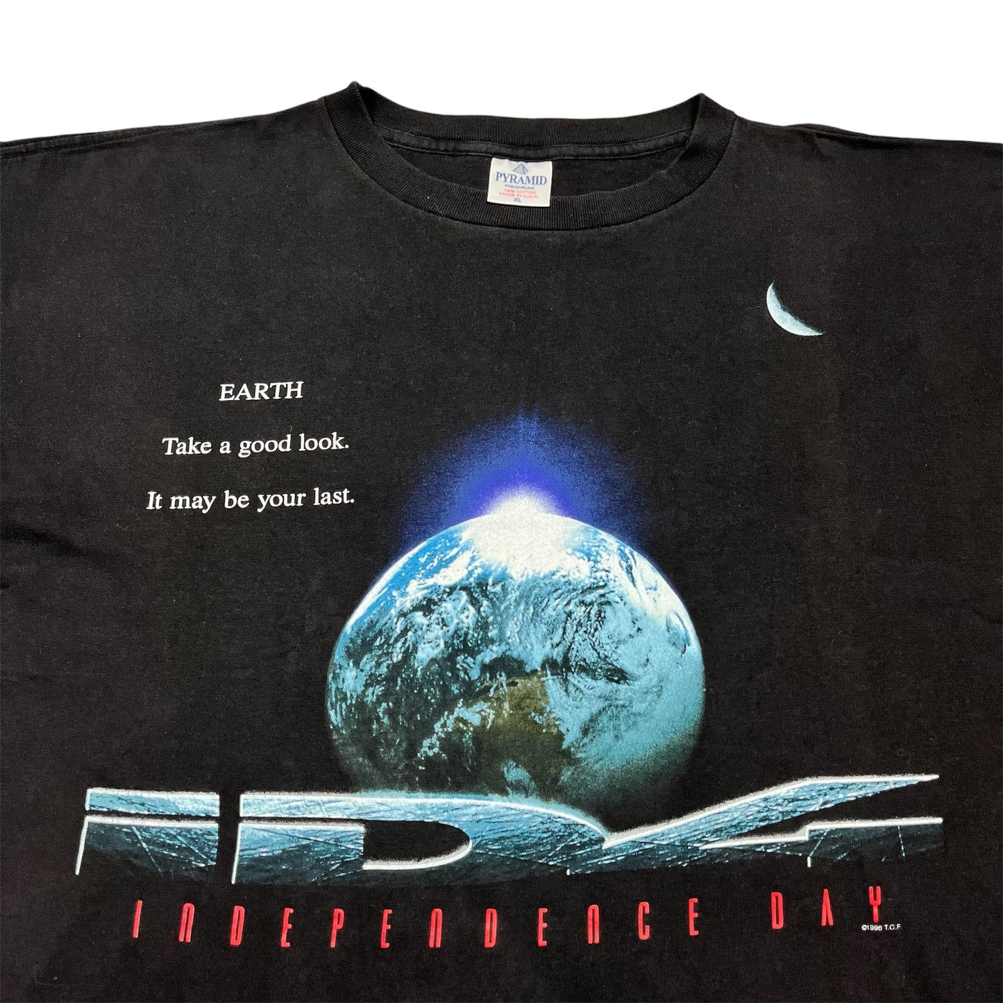 1996 INDEPENDENCE DAY Promo tee / XL