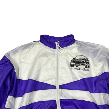 Vintage 90s MERCEDES BENZ Promo Windbreaker / L