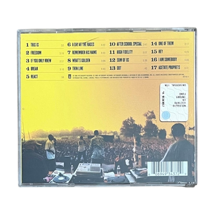 JURASSIC 5 - POWER IN NUMBERS - 2002 (CD)