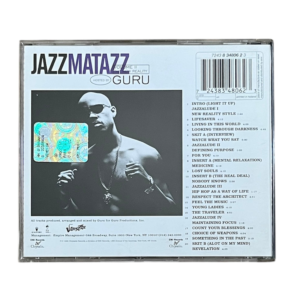 GURU - JAZZMATAZZ VOL.2 - 1995 (CD)
