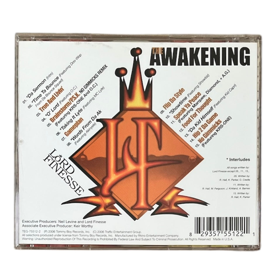 LORD FINESSE - THE AWAKENING - 1995 (CD)