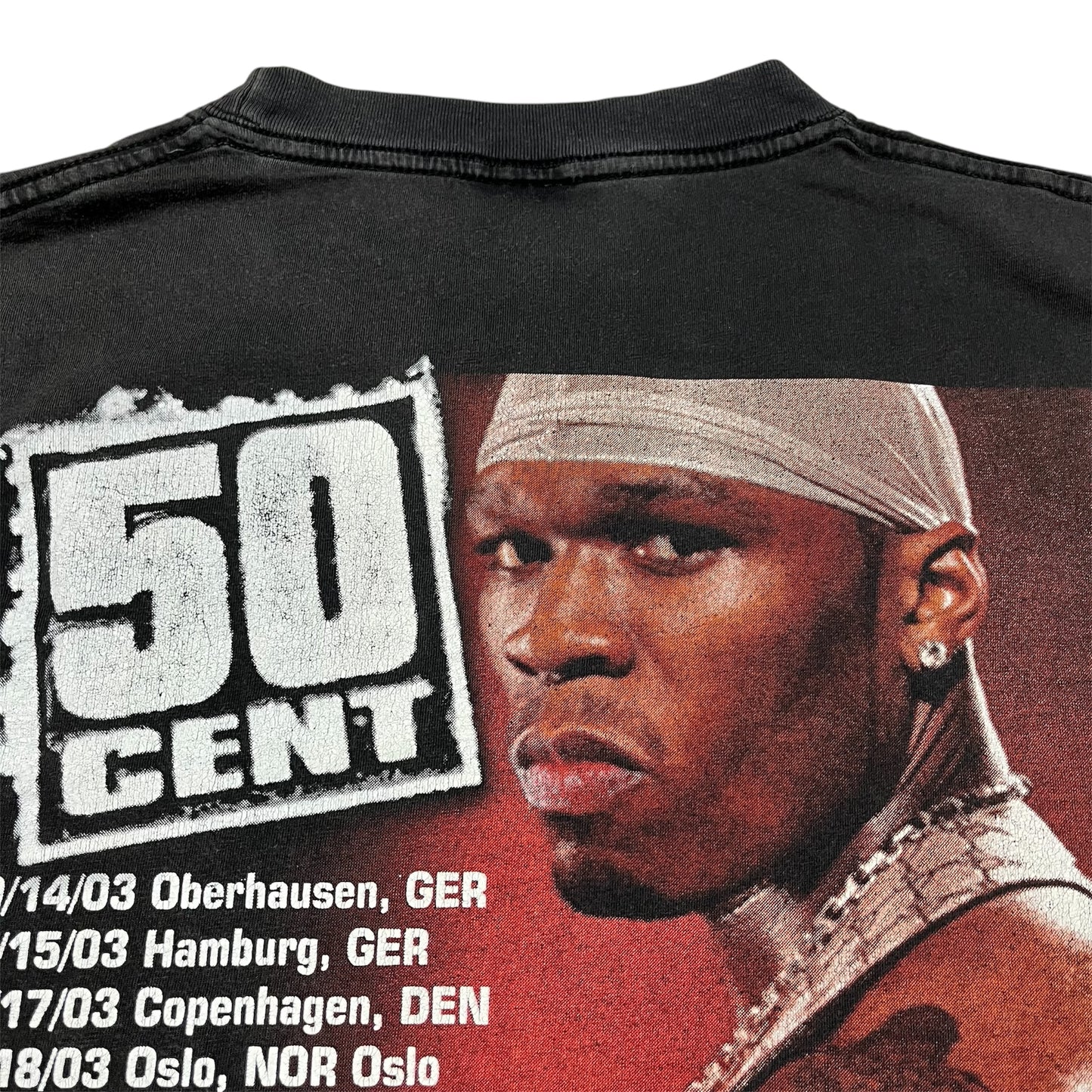 2003 50 CENT “GET RICH OR DIE TRYIN” Tee / L