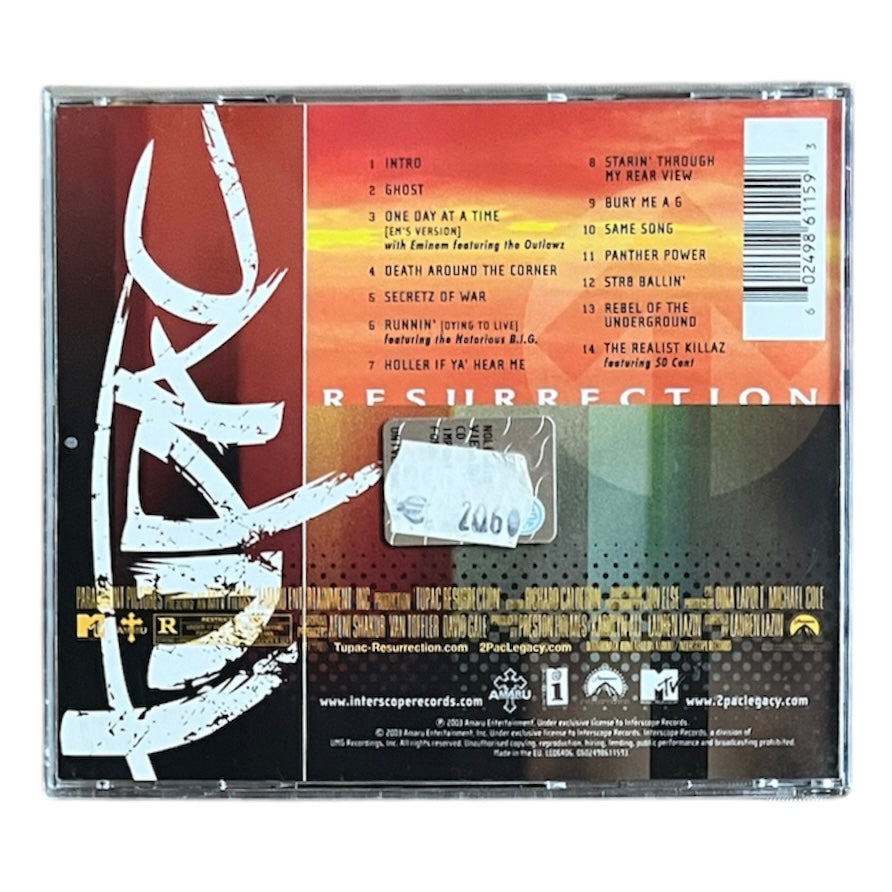 2PAC - TUPAC RESURRECTION - 2003 (CD)