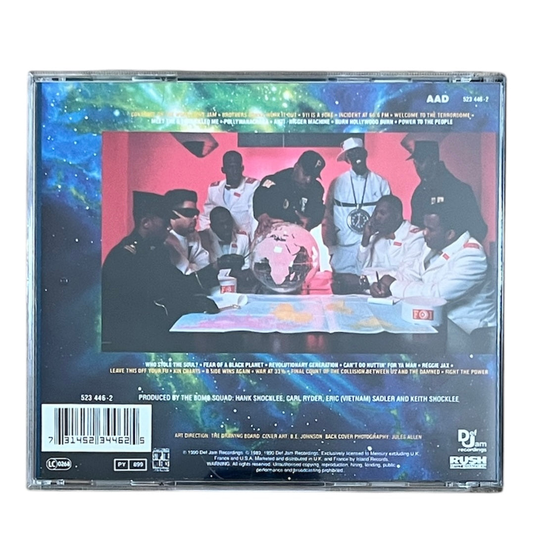 PUBLIC ENEMY - FEAR OF A BLACK PLANET - 1990 (CD)