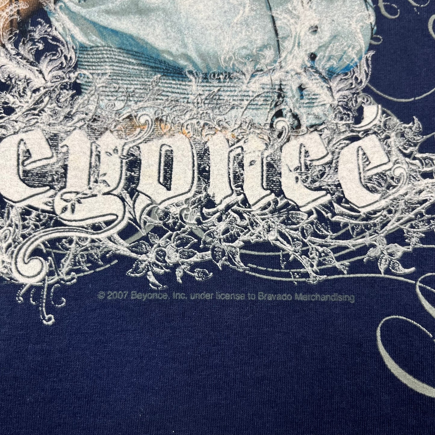 2007 BEYONCÉ The Beyoncé Experience World Tour Promo Tee / L