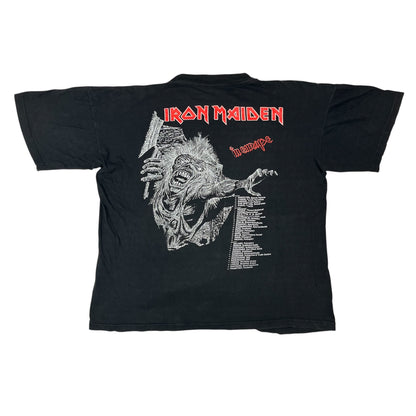 Vintage 90s IRON MAIDEN European Tour Promo tee / XL