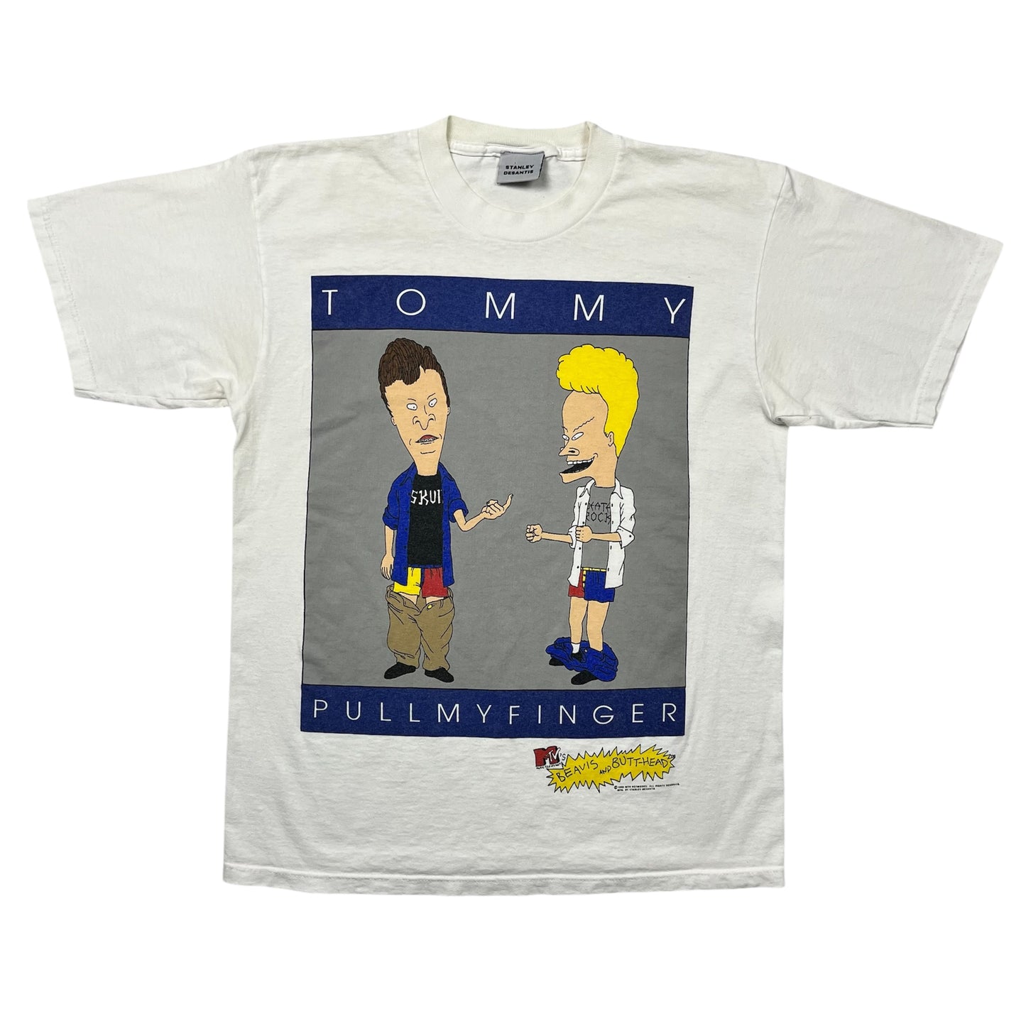 1995 MTV BEAVIS & BUTTHEAD TV Show Promo tee / M