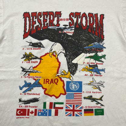 1991 Operation DESERT STORM single stitch Promo tee / L-XL