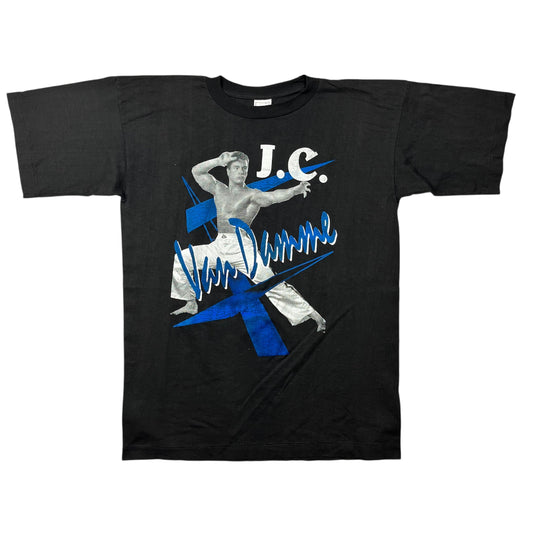Vintage 90s JEAN CLAUDE VAN DAMME single stitch tee / XL