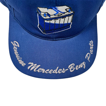 Vintage Y2K MERCEDES BENZ Genuine Parts Promo Hat / OS