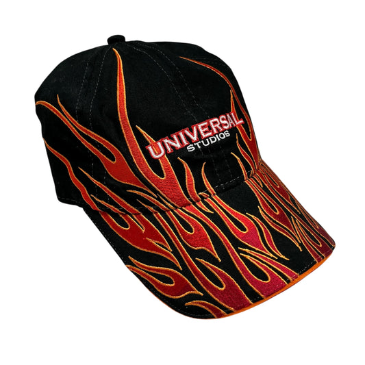 Y2K Universal Studios Flames hat / OS