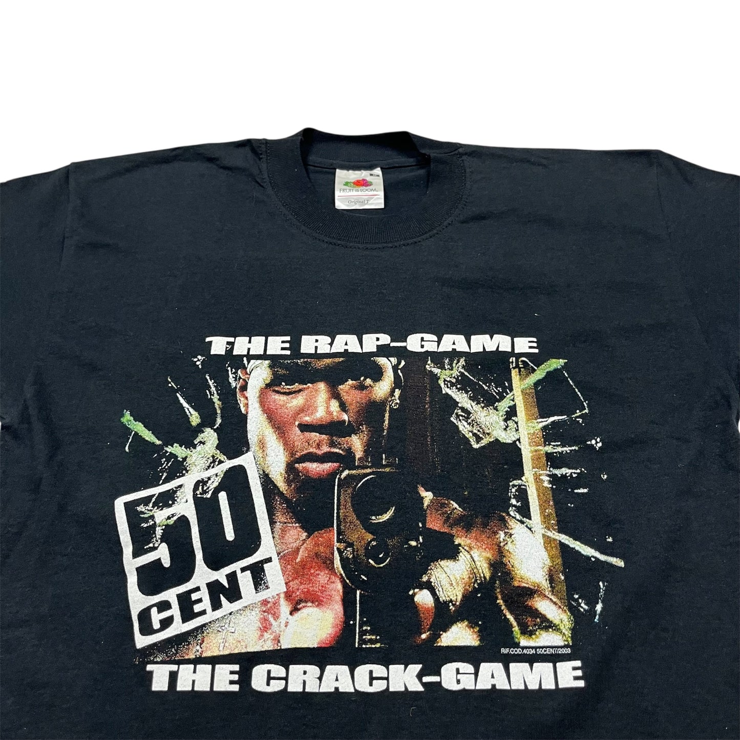 2003 50 CENT Crack Game Tee / M