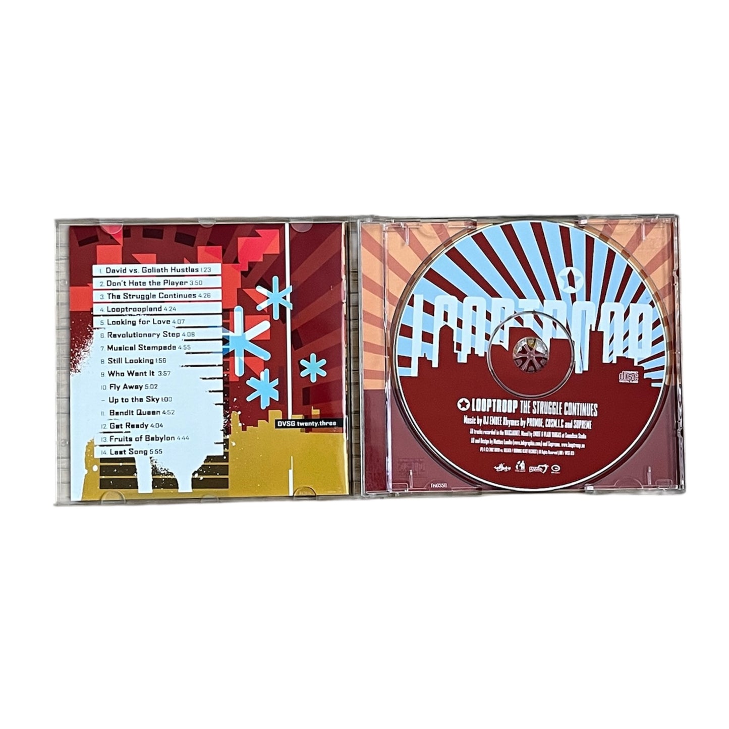 LOOPTROOP - THE STRUGGLE CONTINUES - 2002 (CD)