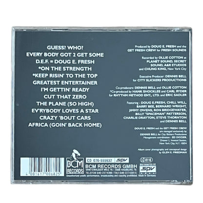 DOUG E. FRESH - THE WORLD'S GREATEST ENTERTAINER - 1988 (CD)
