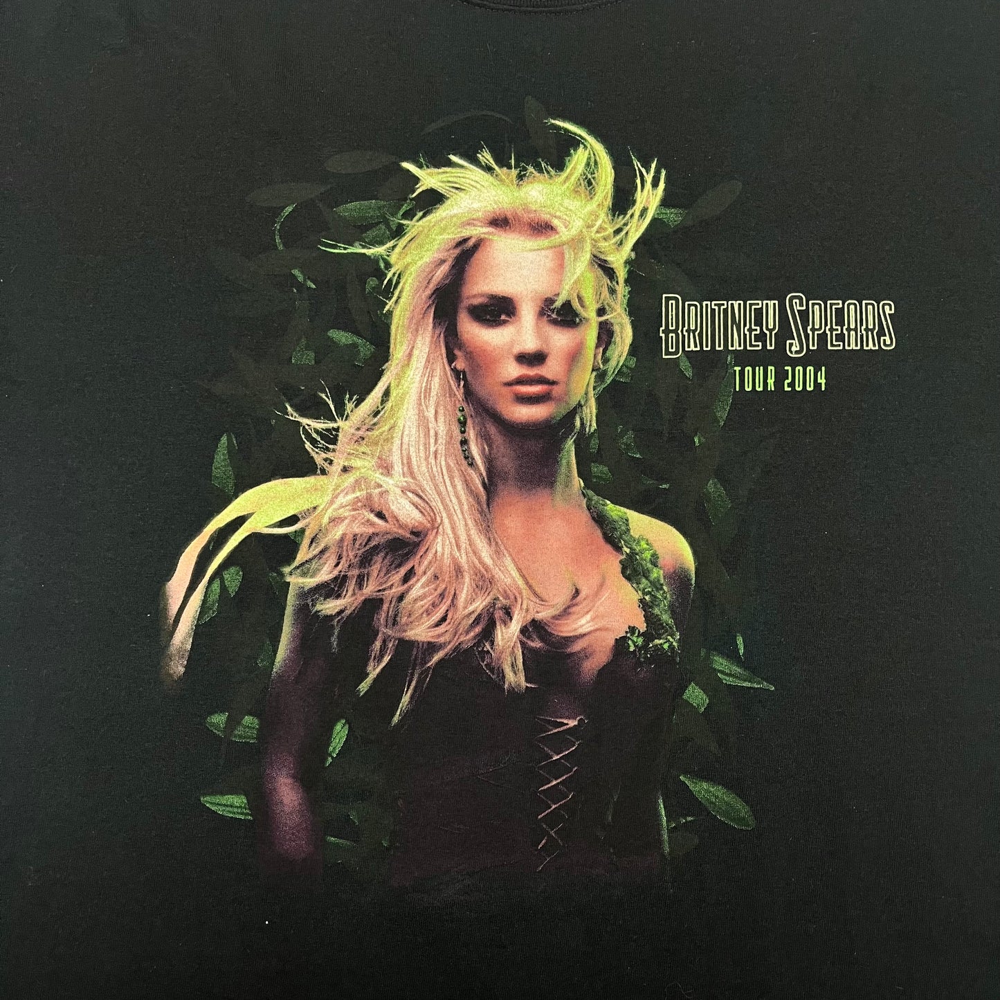 2004 BRITNEY SPEARS Onyx EU Tour Promo tee / L