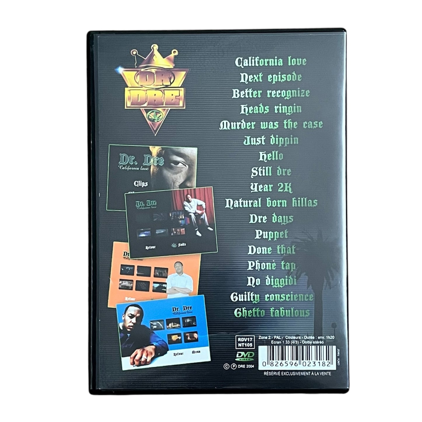 2004 DR DRE “California Love” DVD