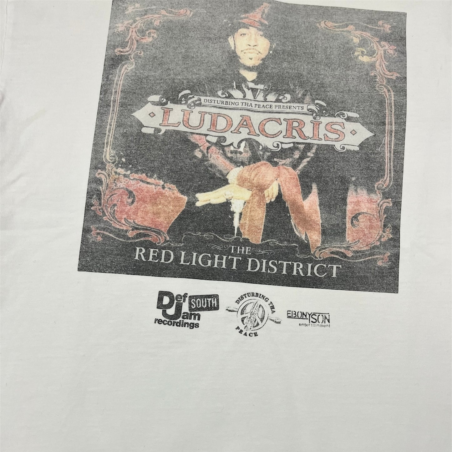 2004 LUDACRIS “THE RED LIGHT DISTRICT” Tee / M