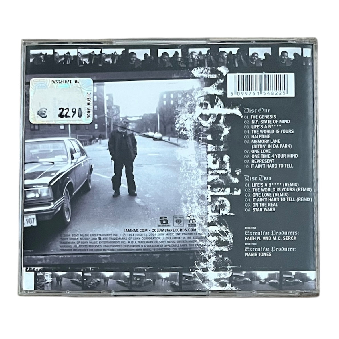 NAS - ILLMATIC (10th ANNIVERSARY) - 2004 (2CD)