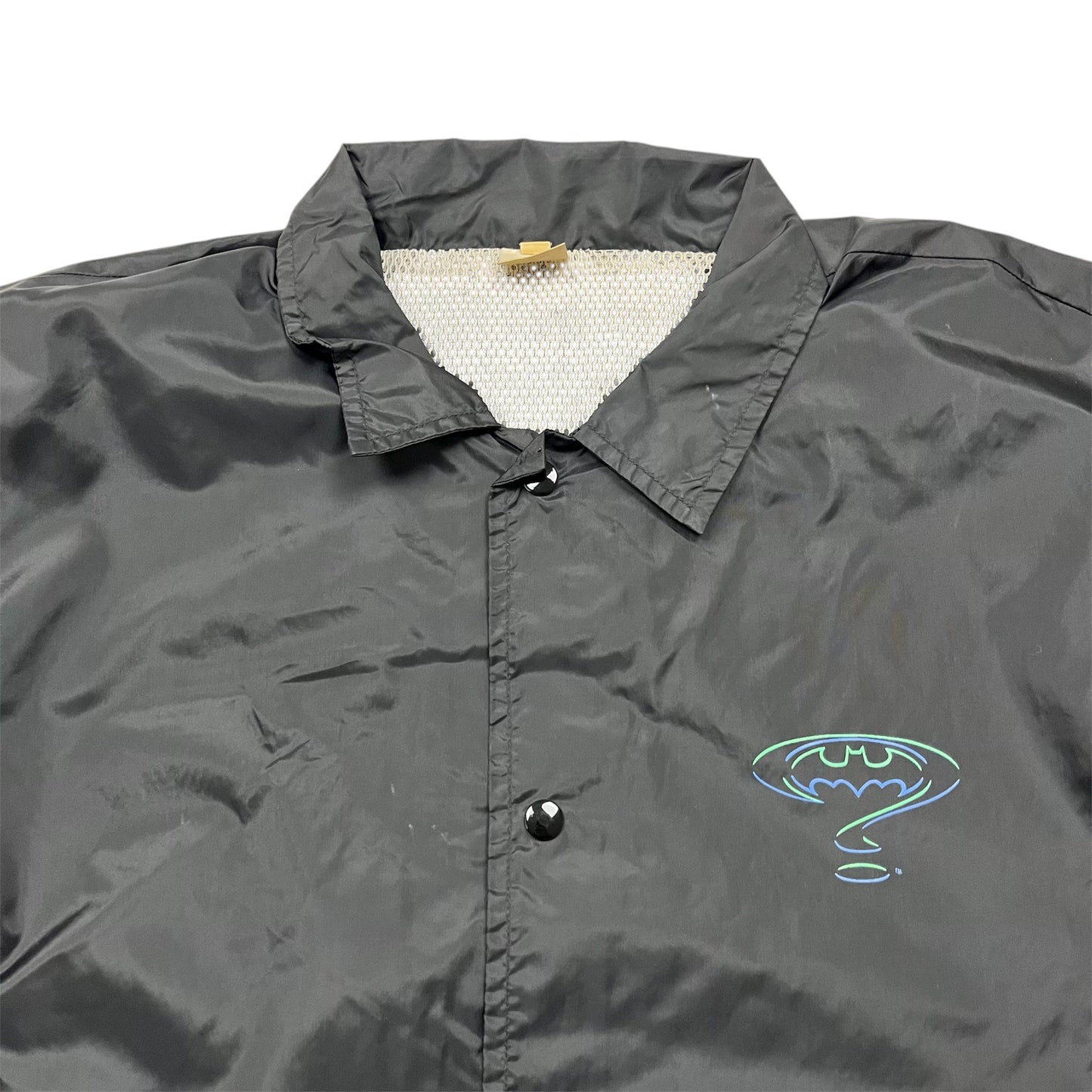 90s BATMAN FOREVER Movie Promo Coach Jacket / M