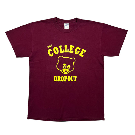 Y2K KANYE WEST The College Dropout Album Promo tee / M