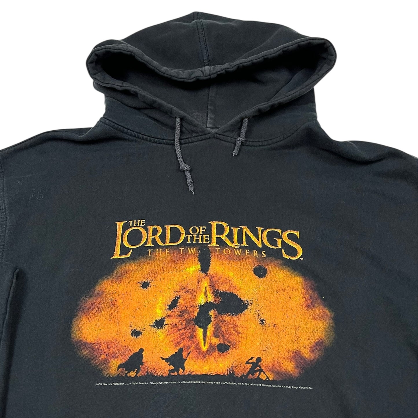 2002 Lord of the Rings: The Two Towers Movie Promo hooded sweatshirt / XL