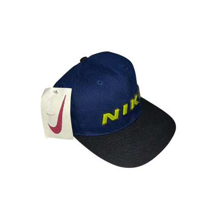 Vintage Y2K NIKE Embossed Spellout cap DSWT / OS