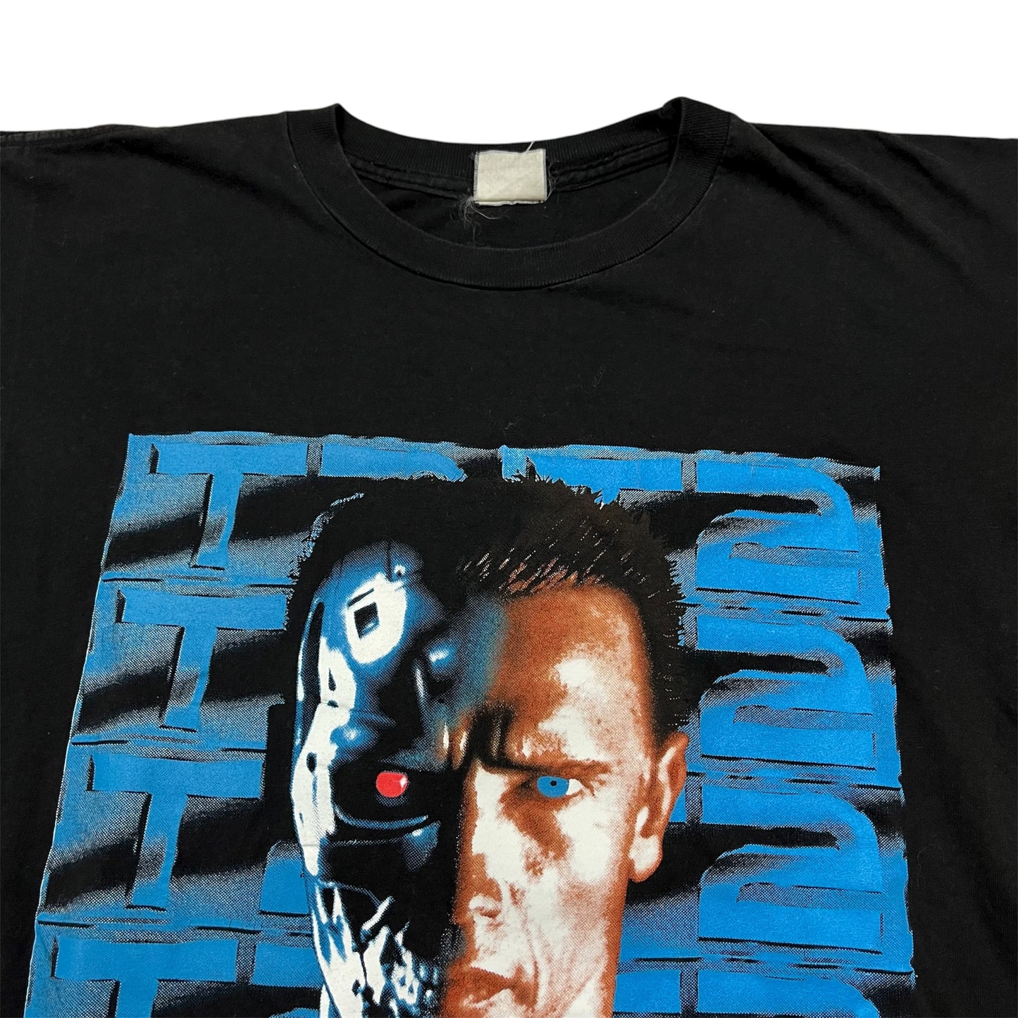 1991 TERMINATOR 2: JUDGEMENT DAY Movie Promo Tee / L