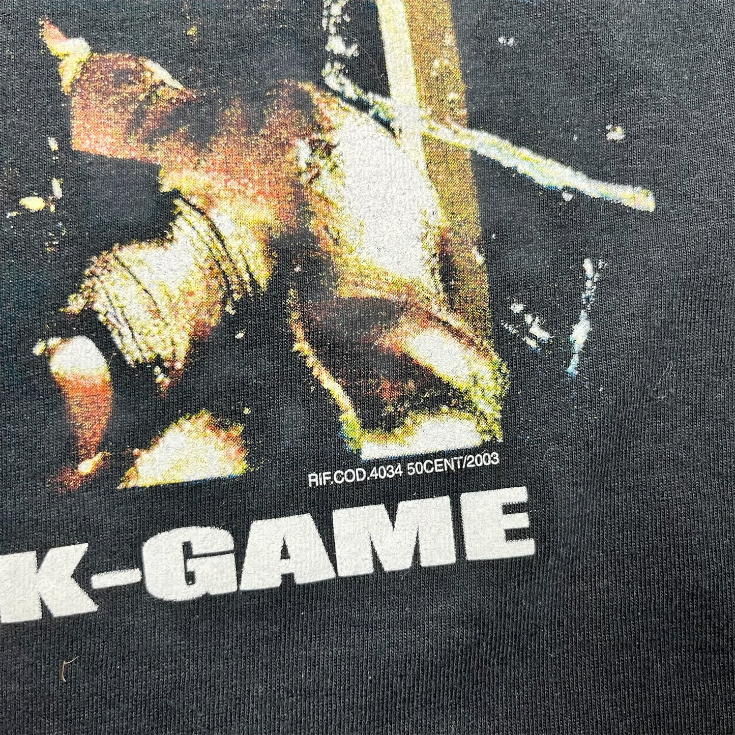 2003 50 CENT Crack Game Tee / M