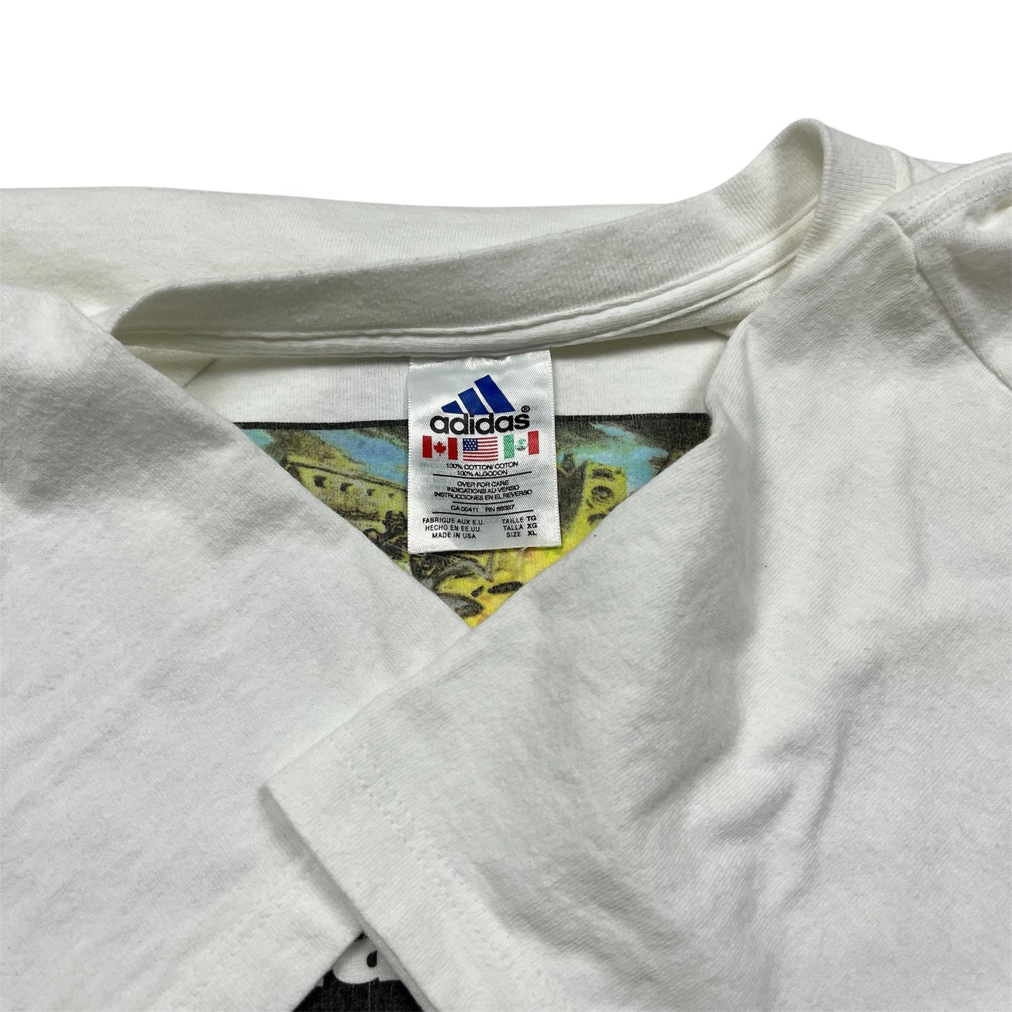 1997 Adidas PRIORITY RECORDS In Tha Beginning There Was Rap Promo tee / XL