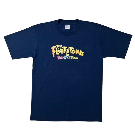 2000 THE FLINTSTONES In Viva Rock Vegas Movie Promo single stitch tee / L