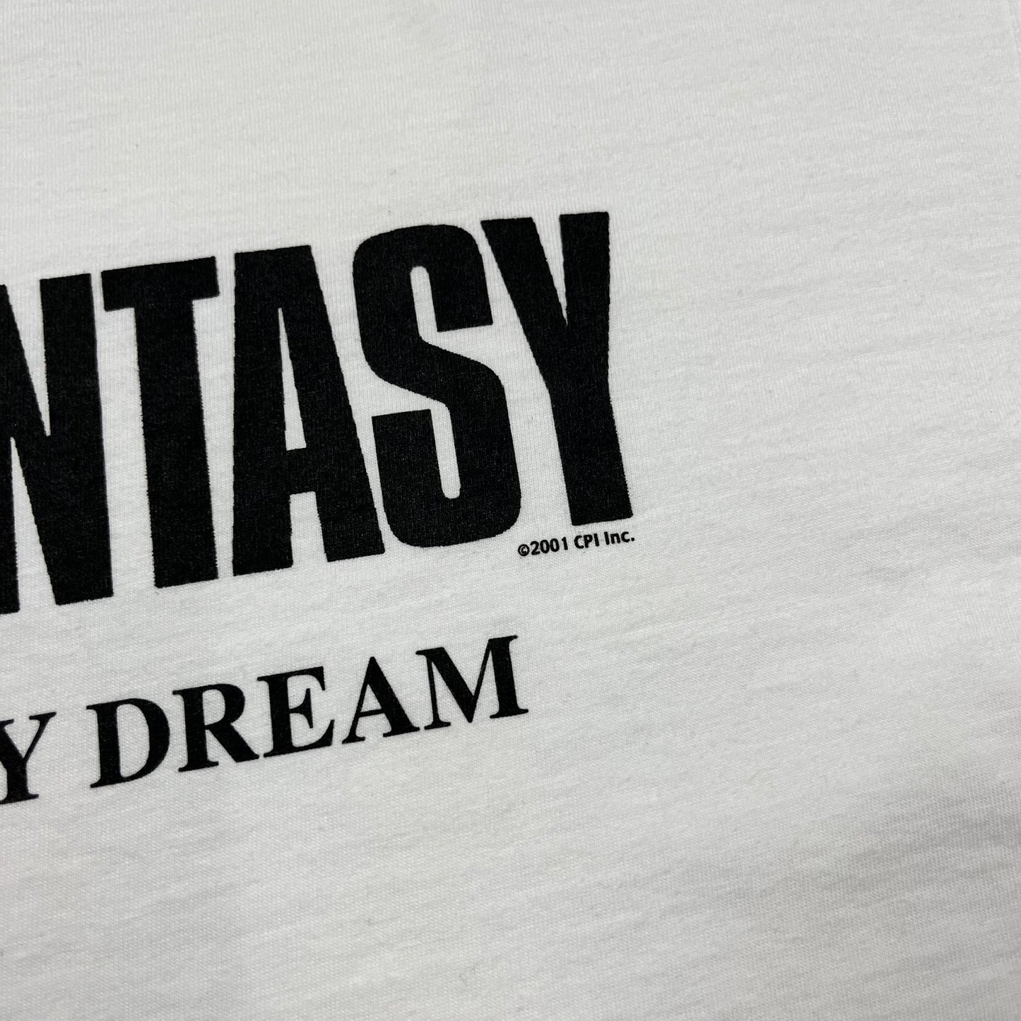 2001 FINAL FANTASY Videogame Promo tee / L