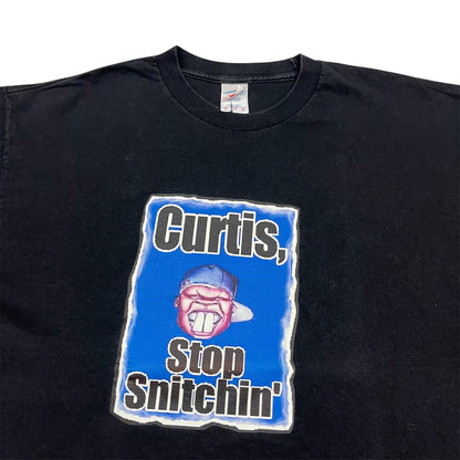 Y2K 50 CENT Stop Snitchin tee / XL