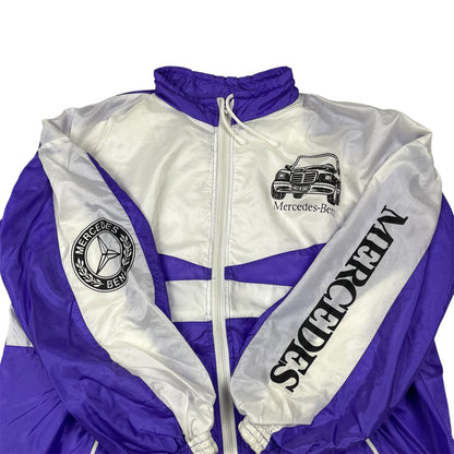 Vintage 90s MERCEDES BENZ Promo Windbreaker / L
