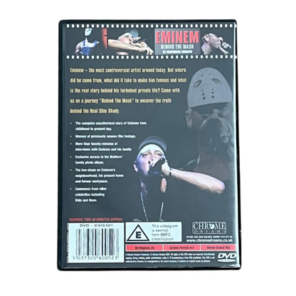 2001 EMINEM “Behind The Mask: The Unauthorized Biography” DVD