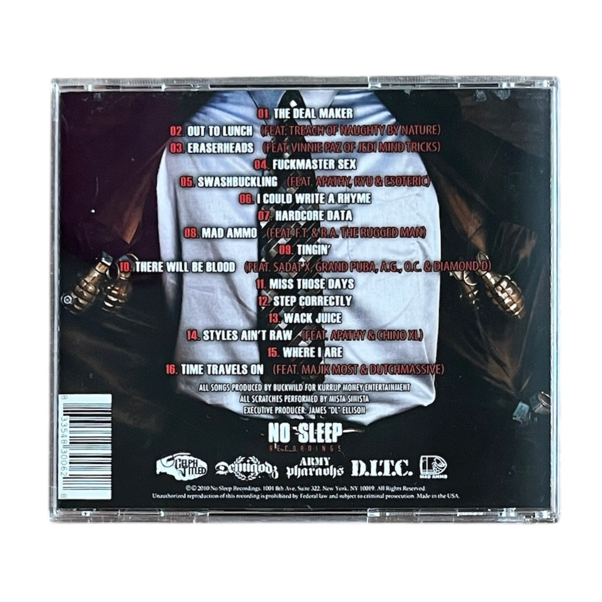 CELPH TITLED & BUCKWILD - NINENTEEN NINETY NOW - 2010 (CD)