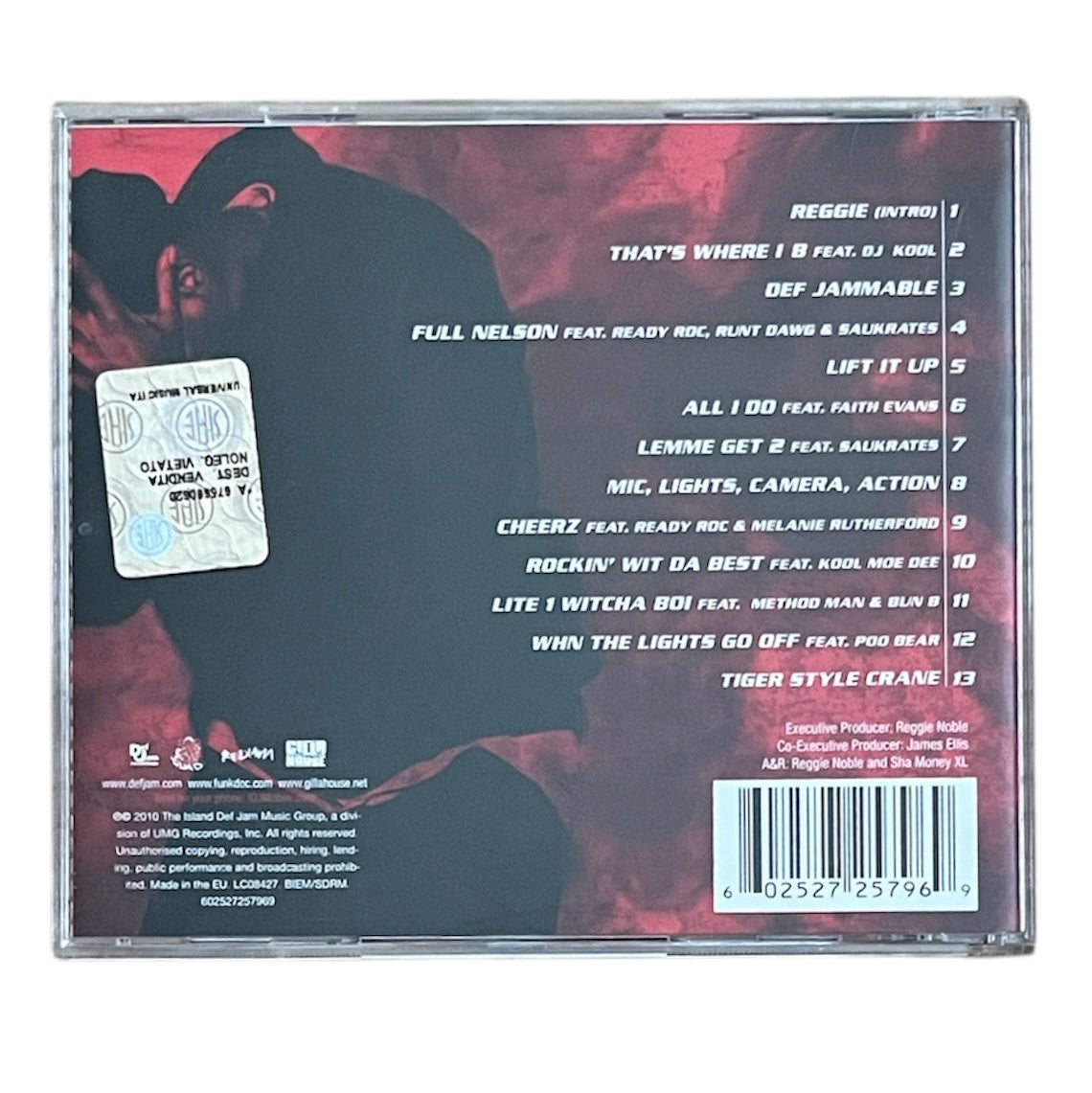 REDMAN - REGGIE - 2010 (CD)