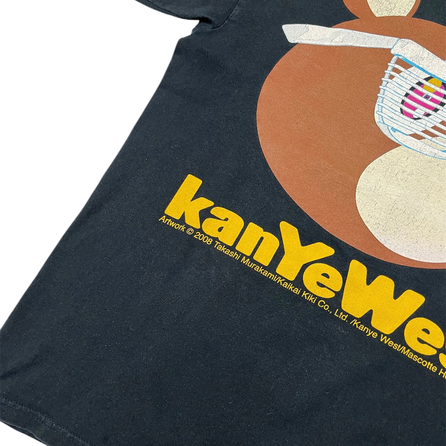 2008 KANYE WEST MURAKAMI "GRADUATION" ART Tee / L
