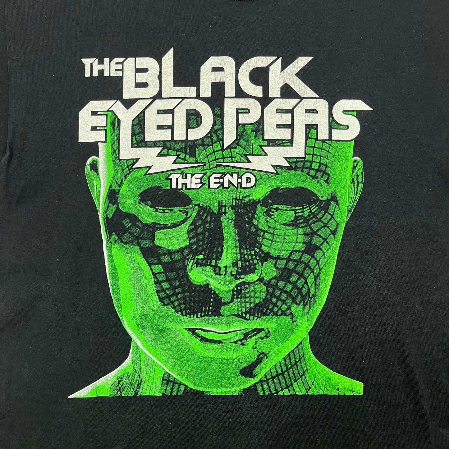 2010 BLACK EYED PEAD The End Tour Promo tee / L
