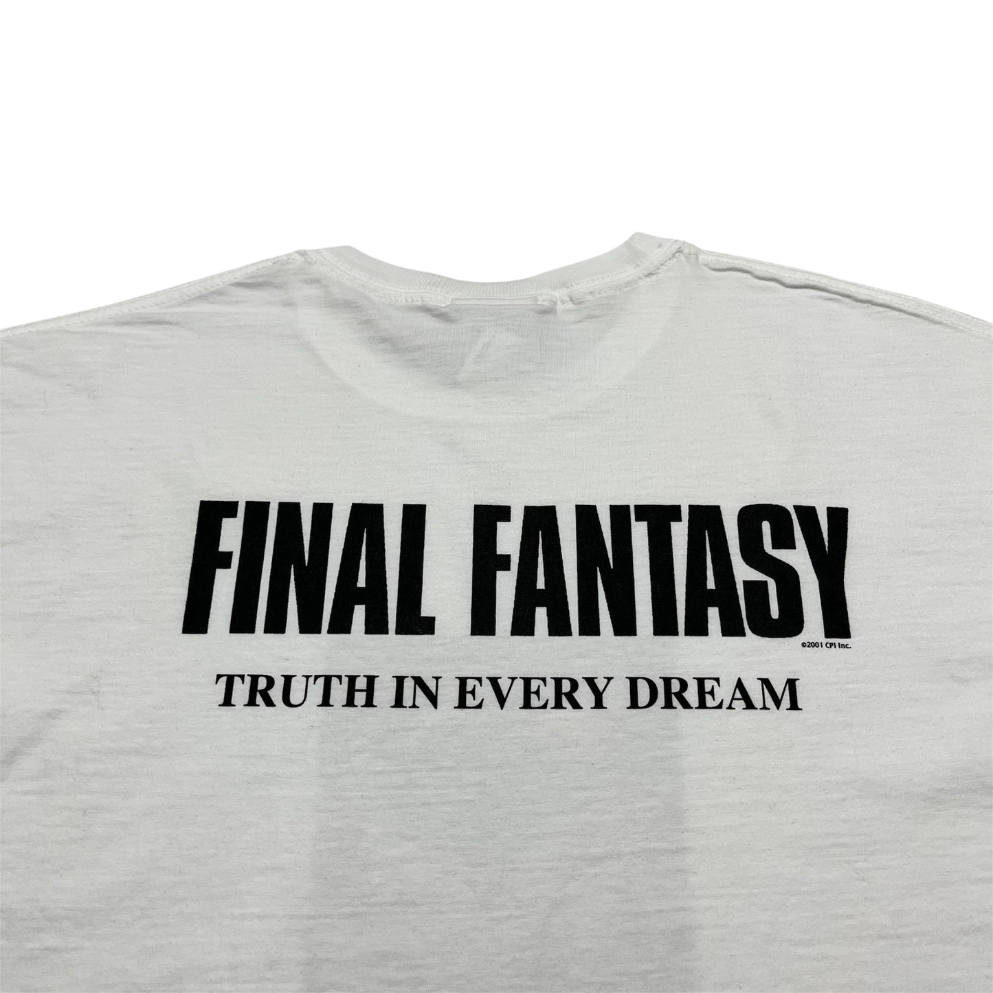 2001 FINAL FANTASY Videogame Promo tee / L