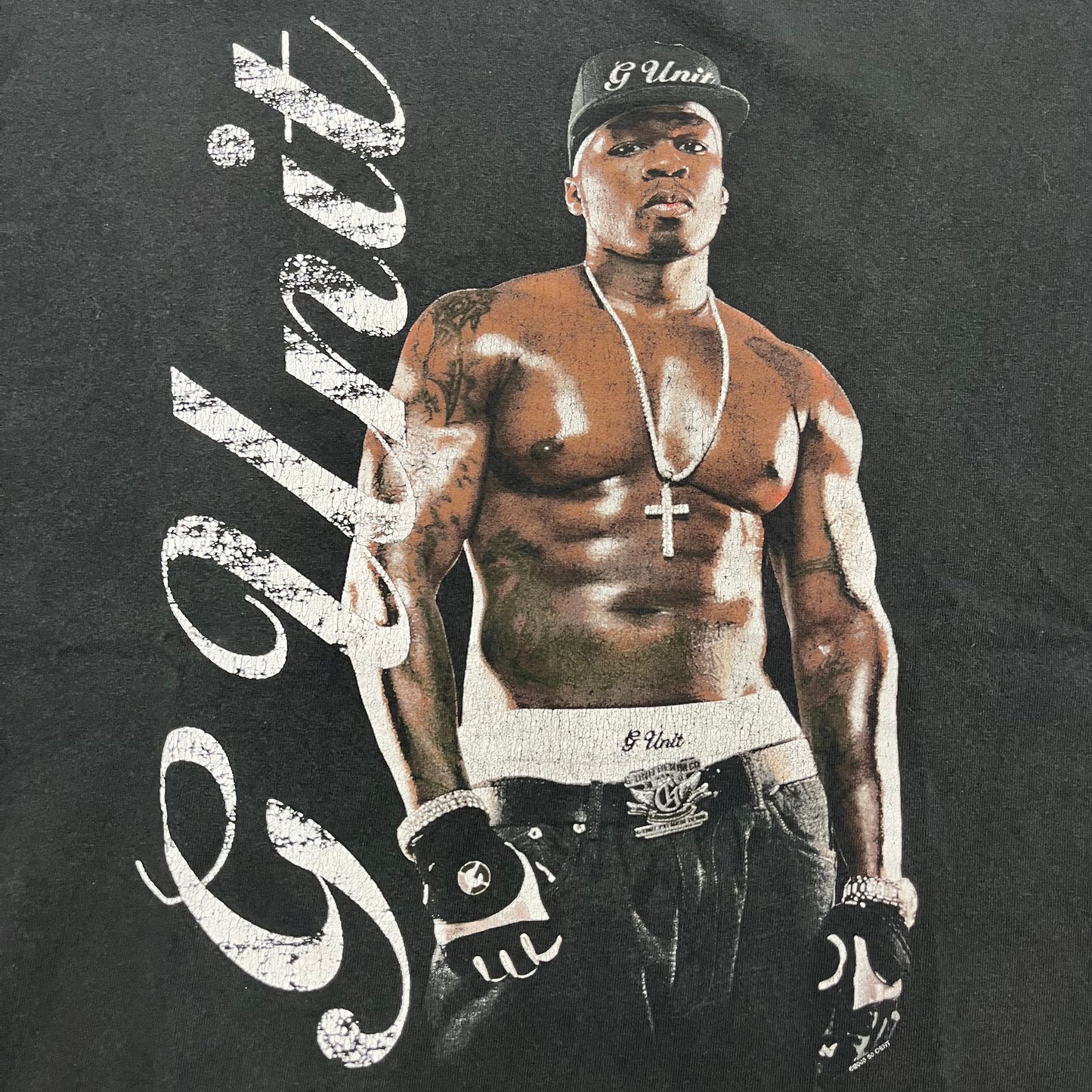 2005 50 CENT EU Tour Promo tee / L