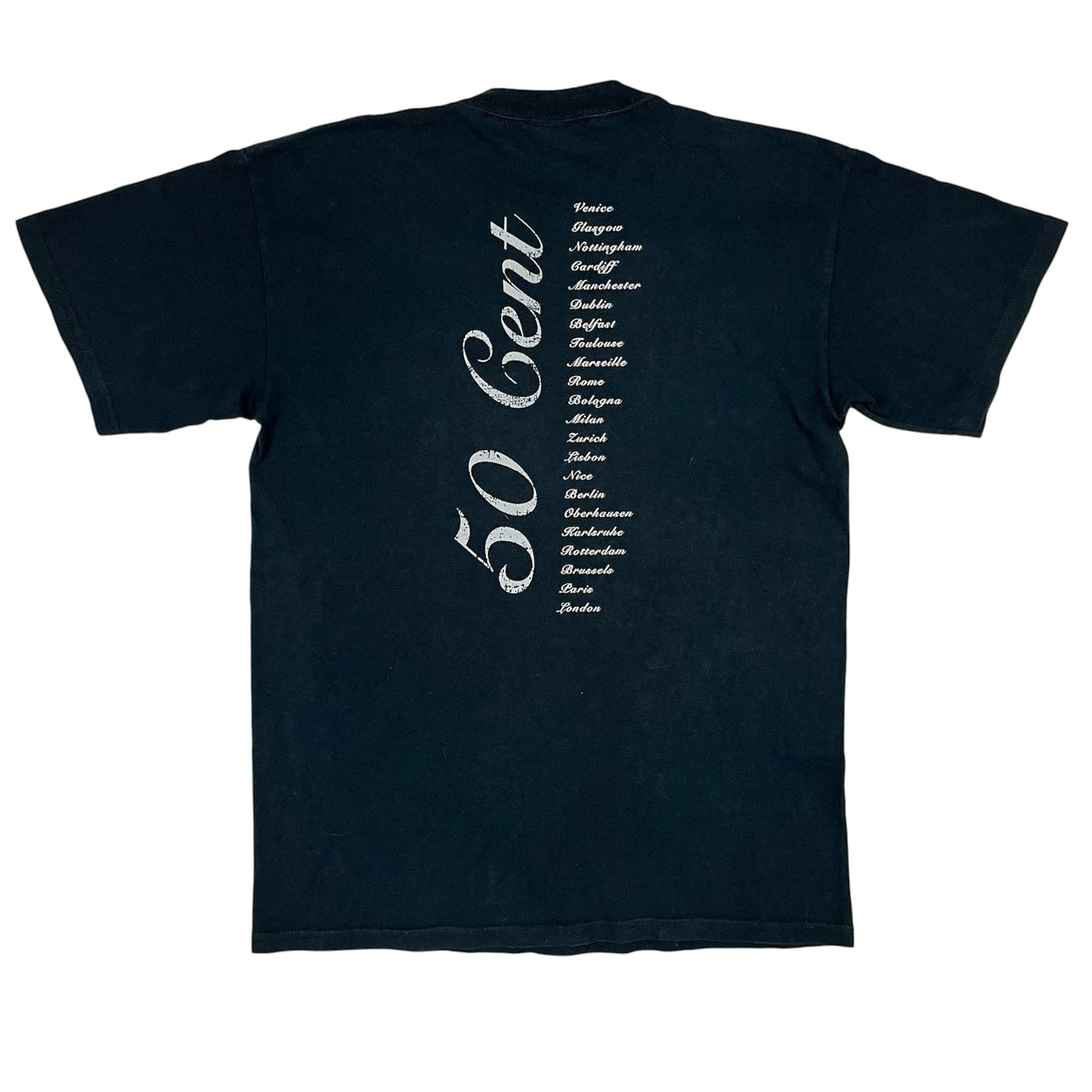 2005 50 CENT/G-UNIT EU Tour Tee / M