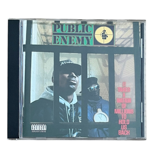 PUBLIC ENEMY - IT TAKES A NATION OF MILLIONS TO HOLD US BACK - 1988 (CD)