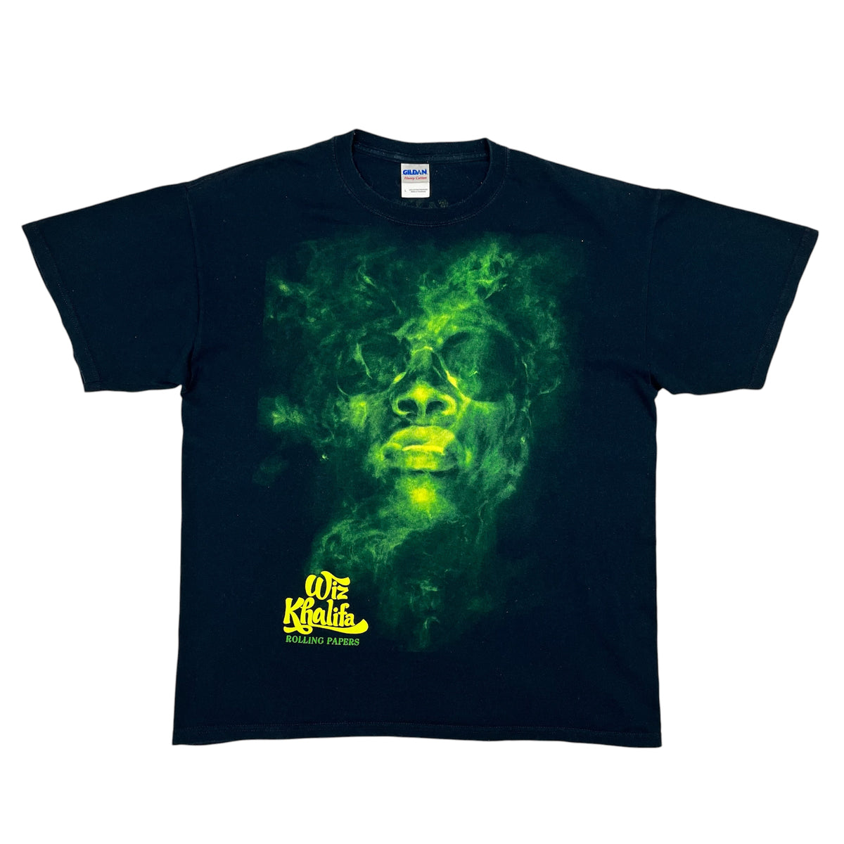 2011 WIZ KHALIFA Rolling Papers Eu Tour tee / L