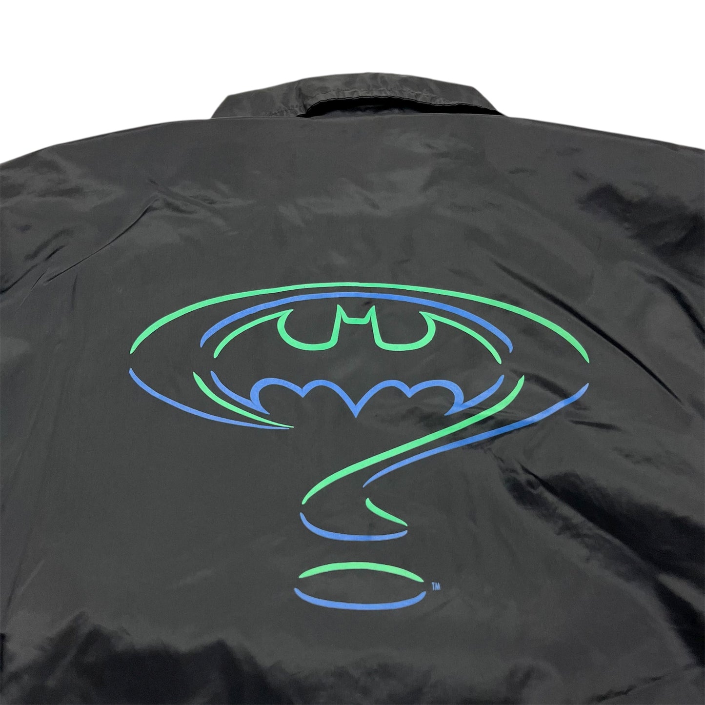 90s BATMAN FOREVER Movie Promo Coach Jacket / M