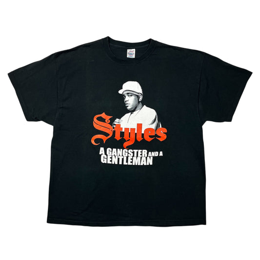 2002 STYLES P A Gangster and a Gentleman Album Promo tee / XXL